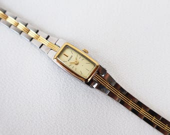 Vintage Two Tone Pulsar Cocktail Watch