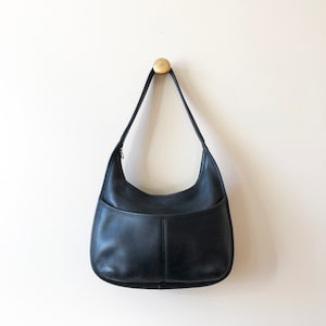 Vintage Ergo Coach Black Leather Hobo Handbag 9033 - Etsy Vintage Ergo Coach Black Leather Hobo Handbag 9033 - Etsy