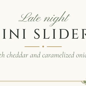 Custom Late Night Snack Sign, Greenery Wedding Food Label, Eucalyptus Snack Tag, Printable 5x3.5 Digital File image 3