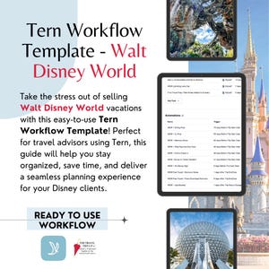 Walt Disney World Tern Workflow