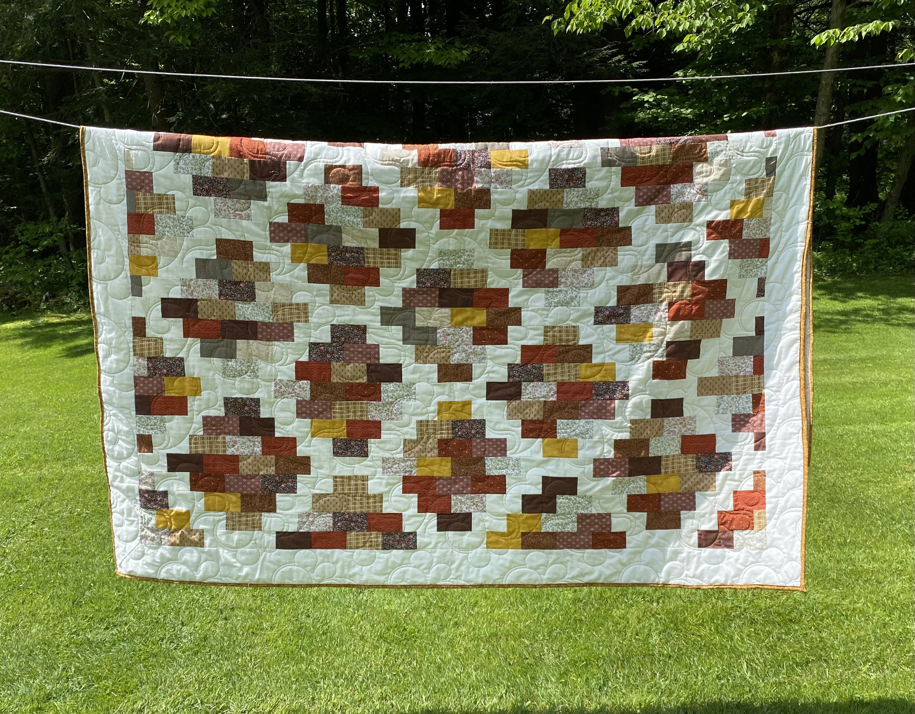 Handmade on the Homestead Quilt 70 X 80 Etsy