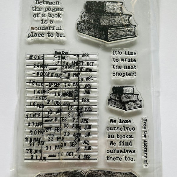 Cling Stamp Etsy