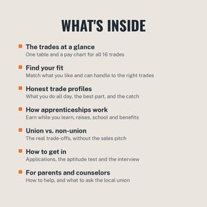 Which Skilled Trade Fits You? Union Trades Career Guide PDF | 16 Trades Compared: Pay, Training, Apprenticeships | 2026 Edition image 4
