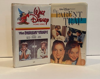 Disney The Parent Trap Lot | 1961 and 1998 Versions| Vintage VHS Tapes| Classic Movies| Vintage Movies