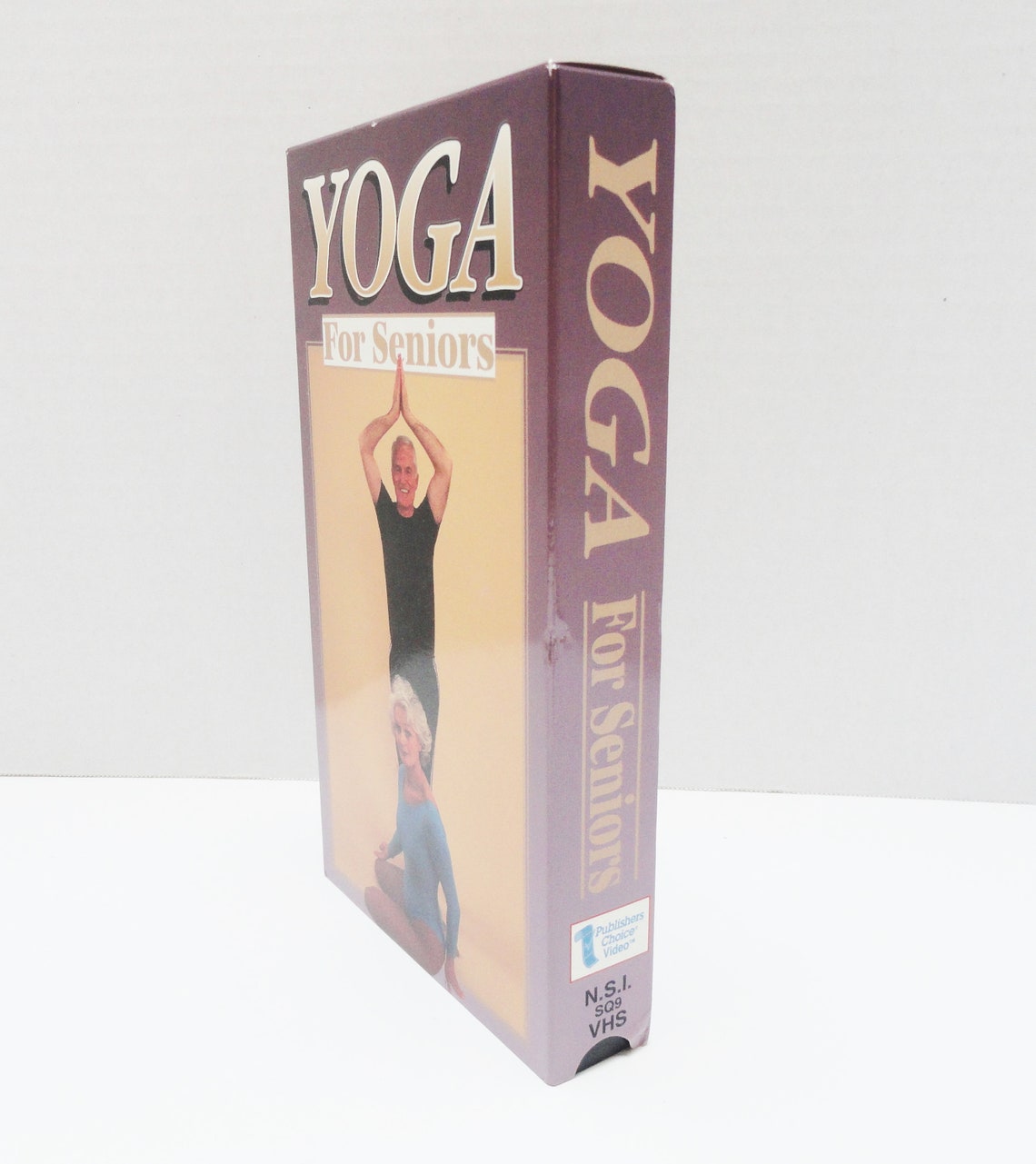 Vintage VHS Tape Yoga For Seniors Workout Tape Yoga Tape Etsy