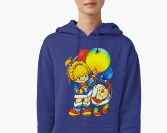 Colourful Rainbow Brite with Twink Hoodies, S to 2XL