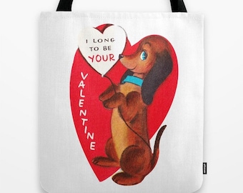 Barking Dachshund Studio Pouch Clutch Handbag Accessory Unique Bag Purse Black White Typography Humorous Logic Doxie Funny Monochrome Dog