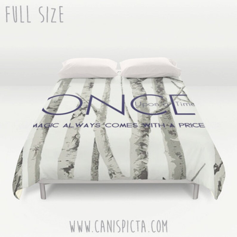 Once Upon A Time Duvet Cover Ouat Queen King Full Size Decor Image 0