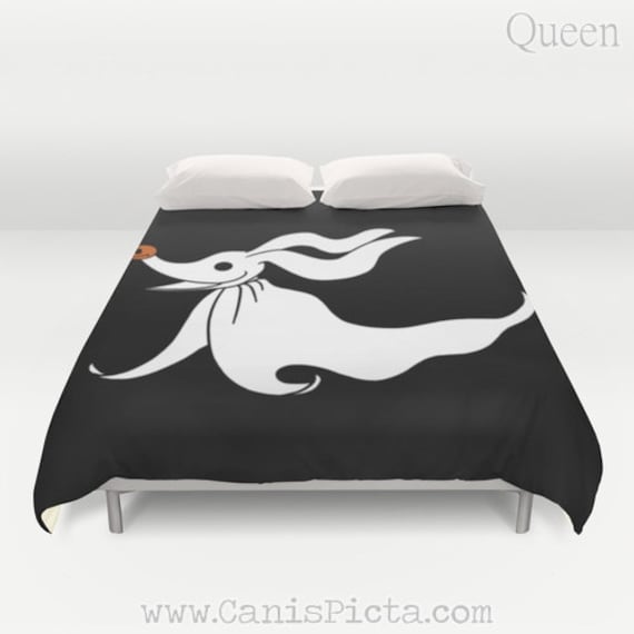 Duvet Cover Zero Nightmare Before Christmas Halloween Twin Xl Etsy