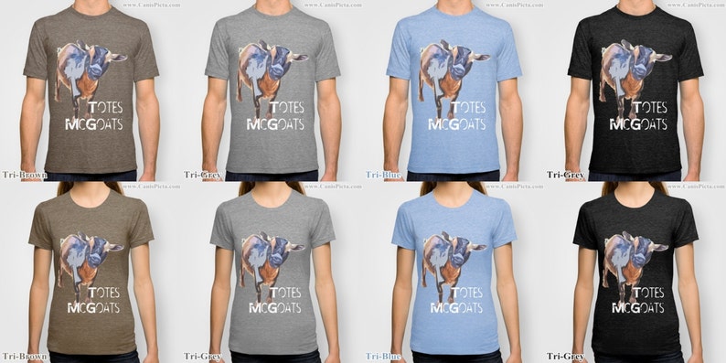 Totes McGoats Graphic Print Tee Shirt T-Shirt Goat Funny Quote | Etsy