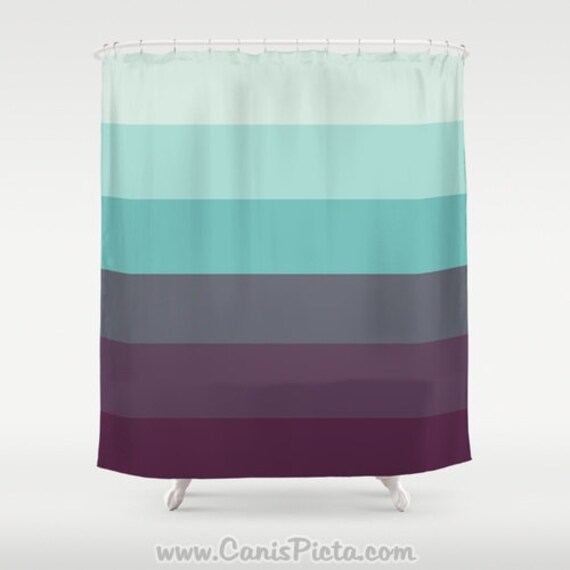 Shower Curtain Saltwater Swimsuit Ombre 71 x Etsy