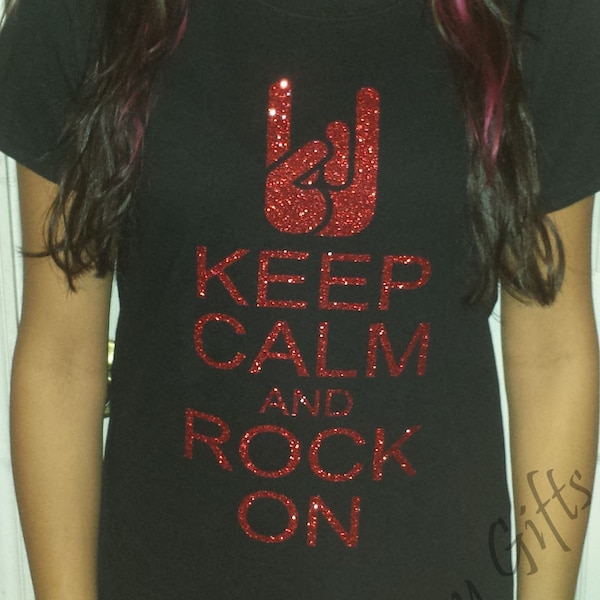 Keep Calm and Rock On Shirt