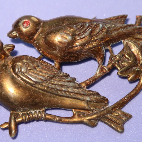 Antique Birds Brooch