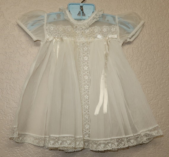 1950s Carol Joy Creation Baby Girl Christening Dr… - image 3