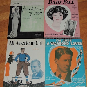 1920s and 30s Sheet Music Collection