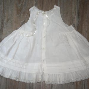 1950s Tiny Tots Original Handmade Philippines Infant Slip/Dress