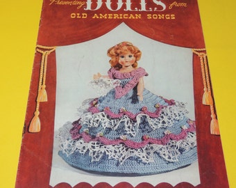 1952 DOLLS from Old American Songs Coats and Clark