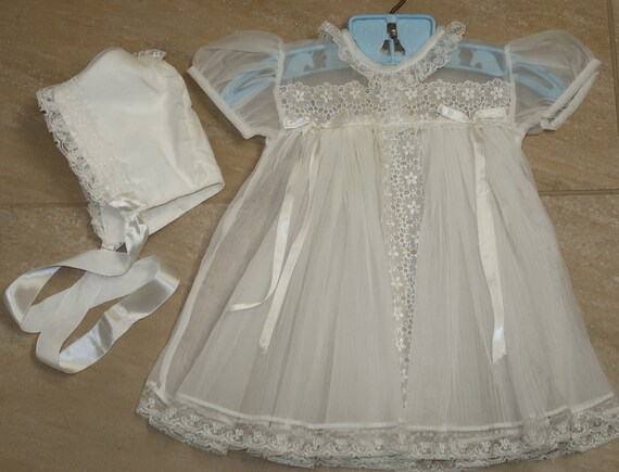 1950s Carol Joy Creation Baby Girl Christening Dr… - image 2