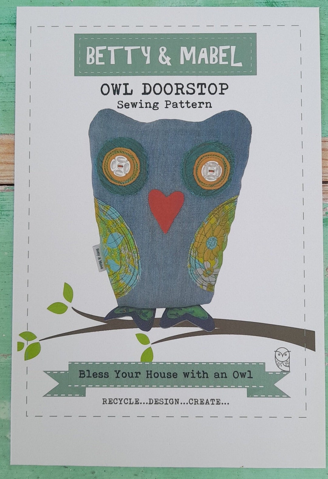 OWL DOORSTOP Sewing Pattern Etsy OWL DOORSTOP Sewing Pattern Etsy
