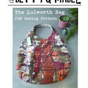 The Lulworth Bag -   PDF sewing pattern