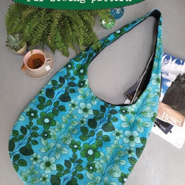 The Hepworth Cross Body Boho Bag -   PDF sewing pattern