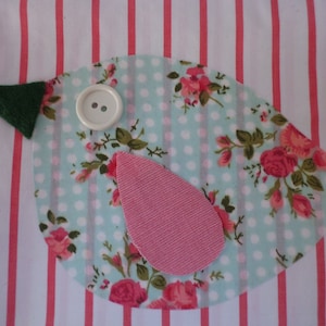 Recycled Fabric Bird Bag Sewing kit - Designed and Created in Stratford upon Avon