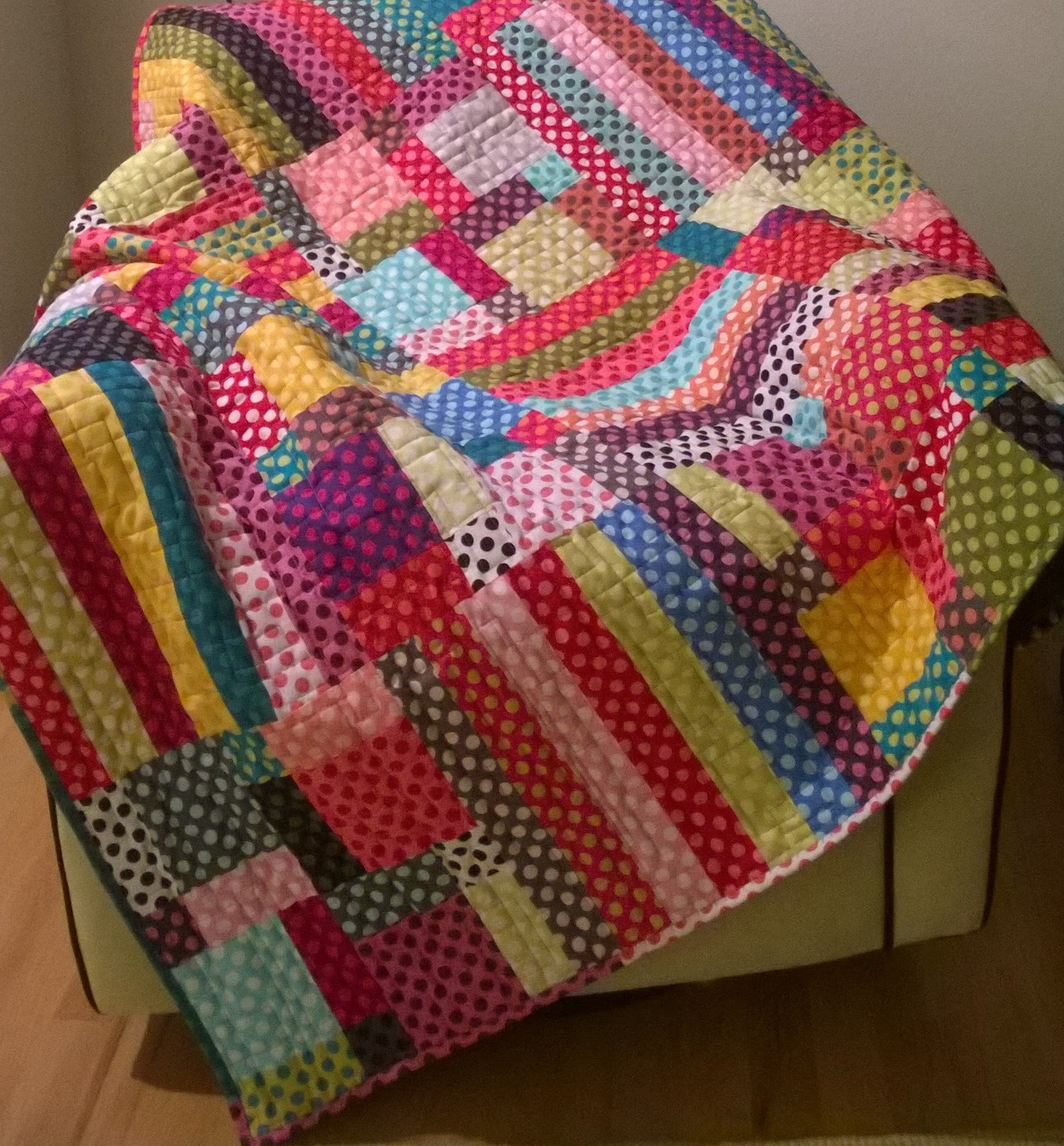 A Charm of Hope Quilt Kit With Pattern and Kaffe Fassett Etsy