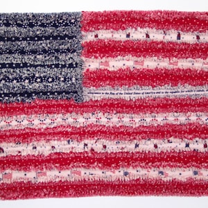Rag Flag Quilt Paper Pattern To Be Mailed