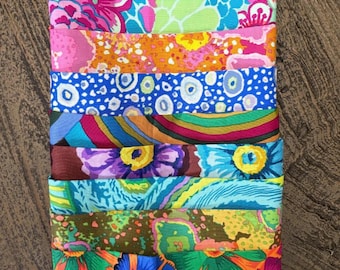 Kaffe Fassett OOP Curated Fabrics Afternoon Glow Quilt Kit, And The Charm Of Hope Pattern