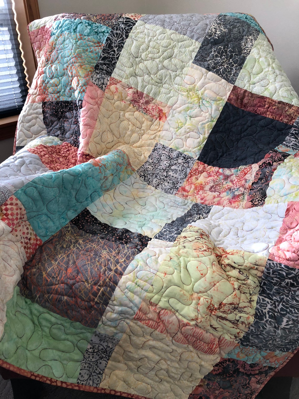 Pattern Tumbleweed Quilt Pattern Quick & Easy The Etsy