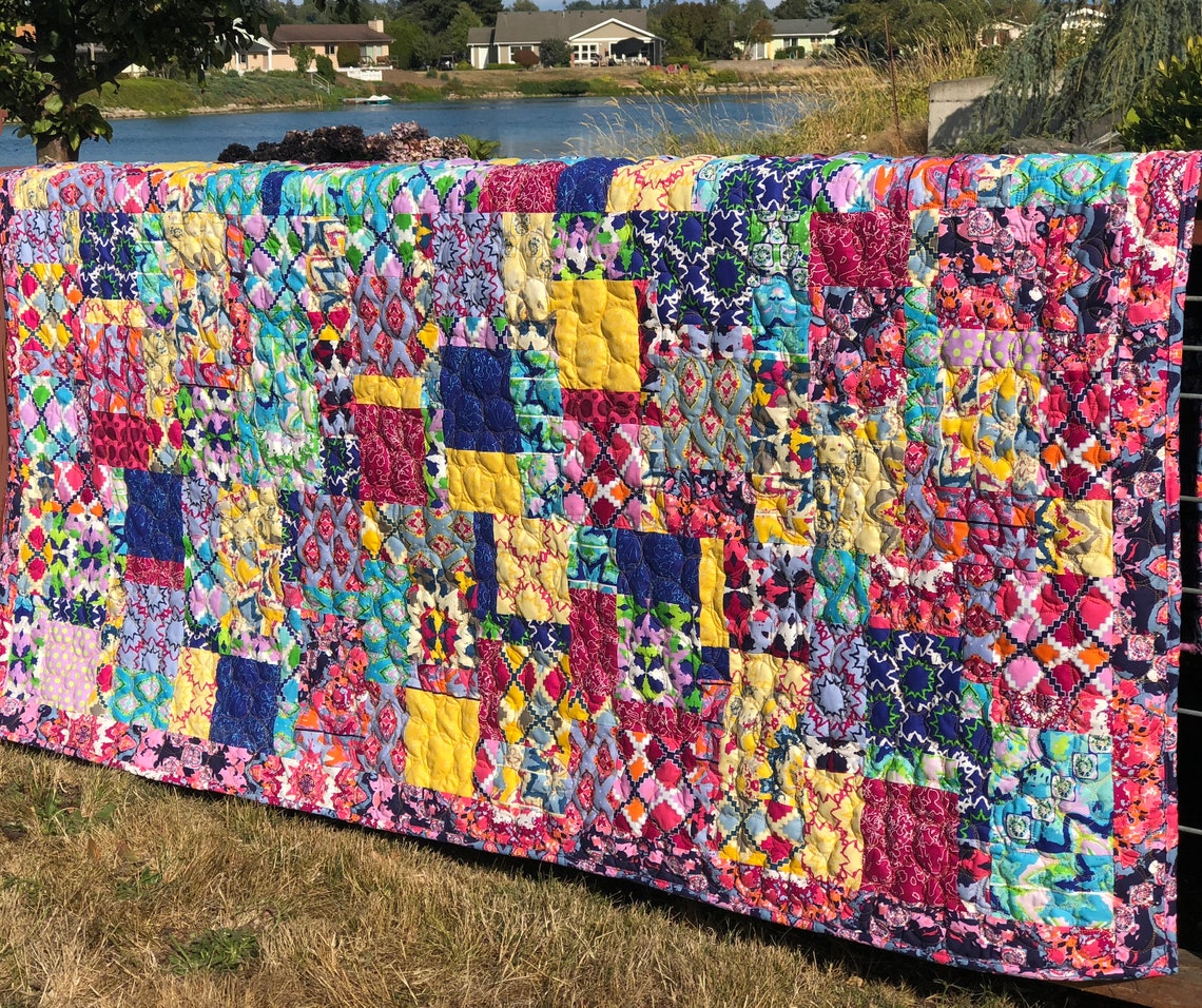 Pattern Tumbleweed Quilt Pattern Quick & Easy The Etsy