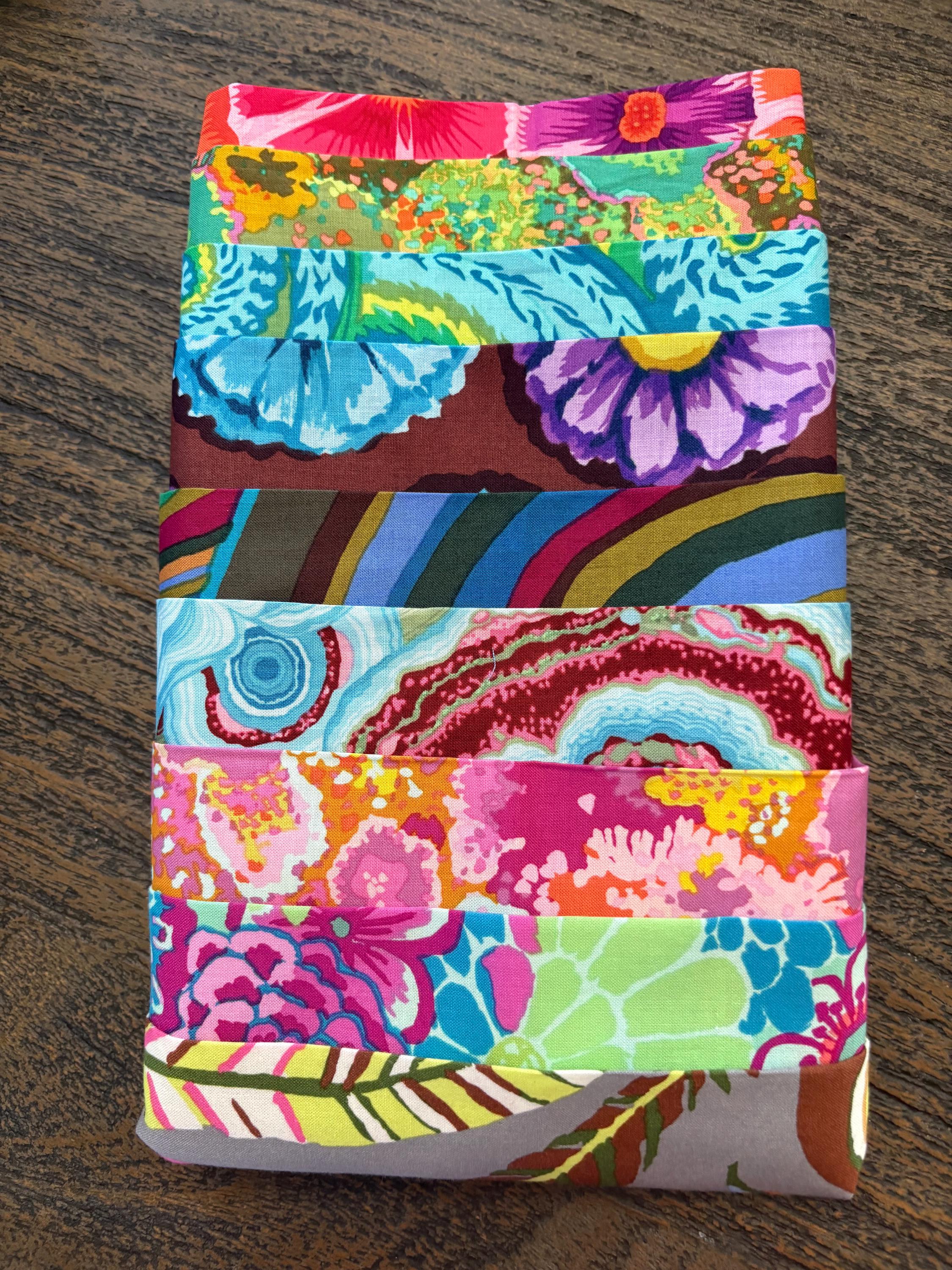 A Charm of Hope Quilt Kit With Curated Kaffe Fassett Fabrics