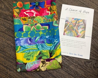 A Charm of Hope Quilt Kit With Curated Kaffe Fassett Fabrics