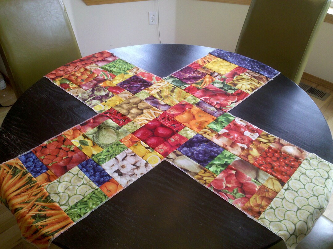 The Placemat Table Topper Paper Pattern to Be Mailed - Etsy