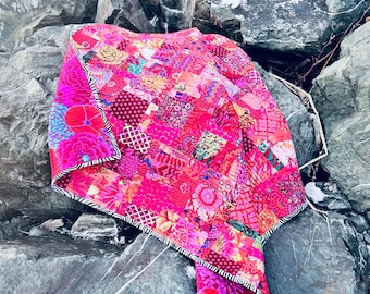Tumbleweed Quilt Pattern PDF Instant Download, Made With 5" Or 10" squares