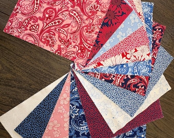 The Tumbleweed Celebrate America’s 250th Centennial Red White Blue Parade Quilt Kit To Make View C