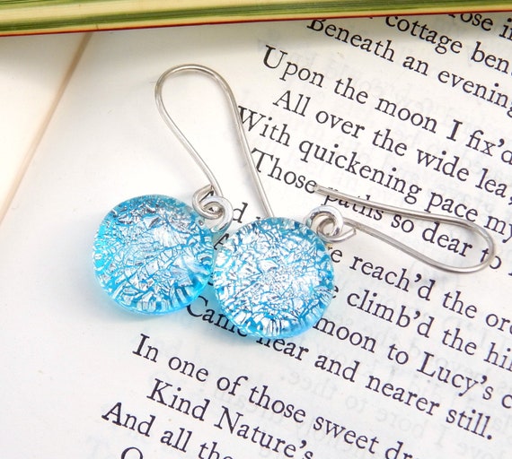 Etsy glass earrings deals