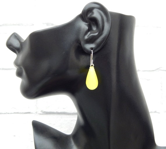 Yellow Glass Drops Yellow Glass Drops