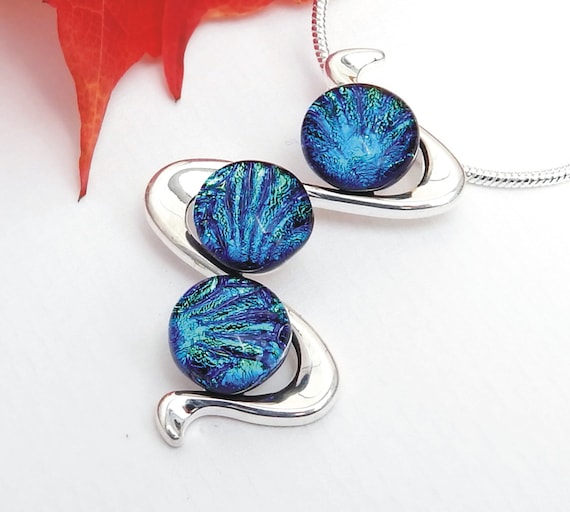 Dichroic glass deals jewelry making