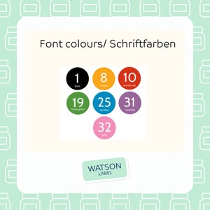 personalisierte Bügeletiketten Wäscheetiketten mit Namen Krone in 7 Farben, Namens Aufkleber, Etiketten personalisiert Bild 4