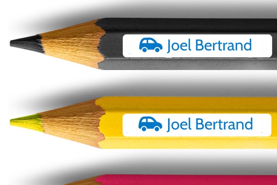50 Pencil Labels With Car Dishwasher Proof 38 X 6 Mm Etsy