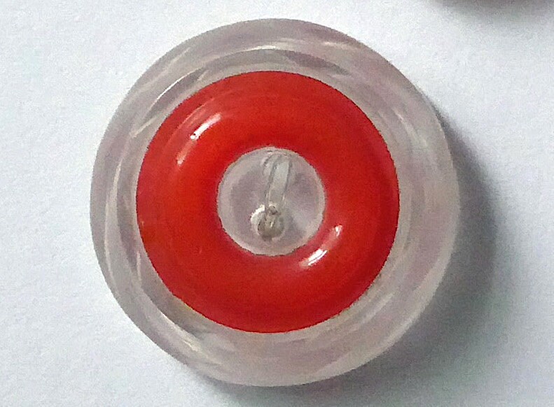 Perspex/acrylic Buttons 3 Different Vintage. Transluscent - Etsy