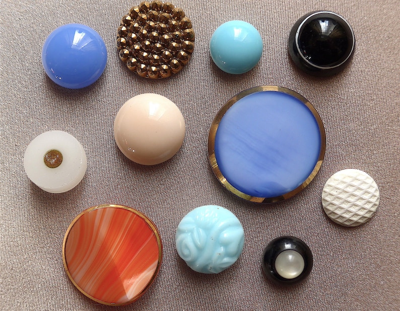 Glass Pieces to Use 11 Different Pieces Antique & Vintage. Etsy