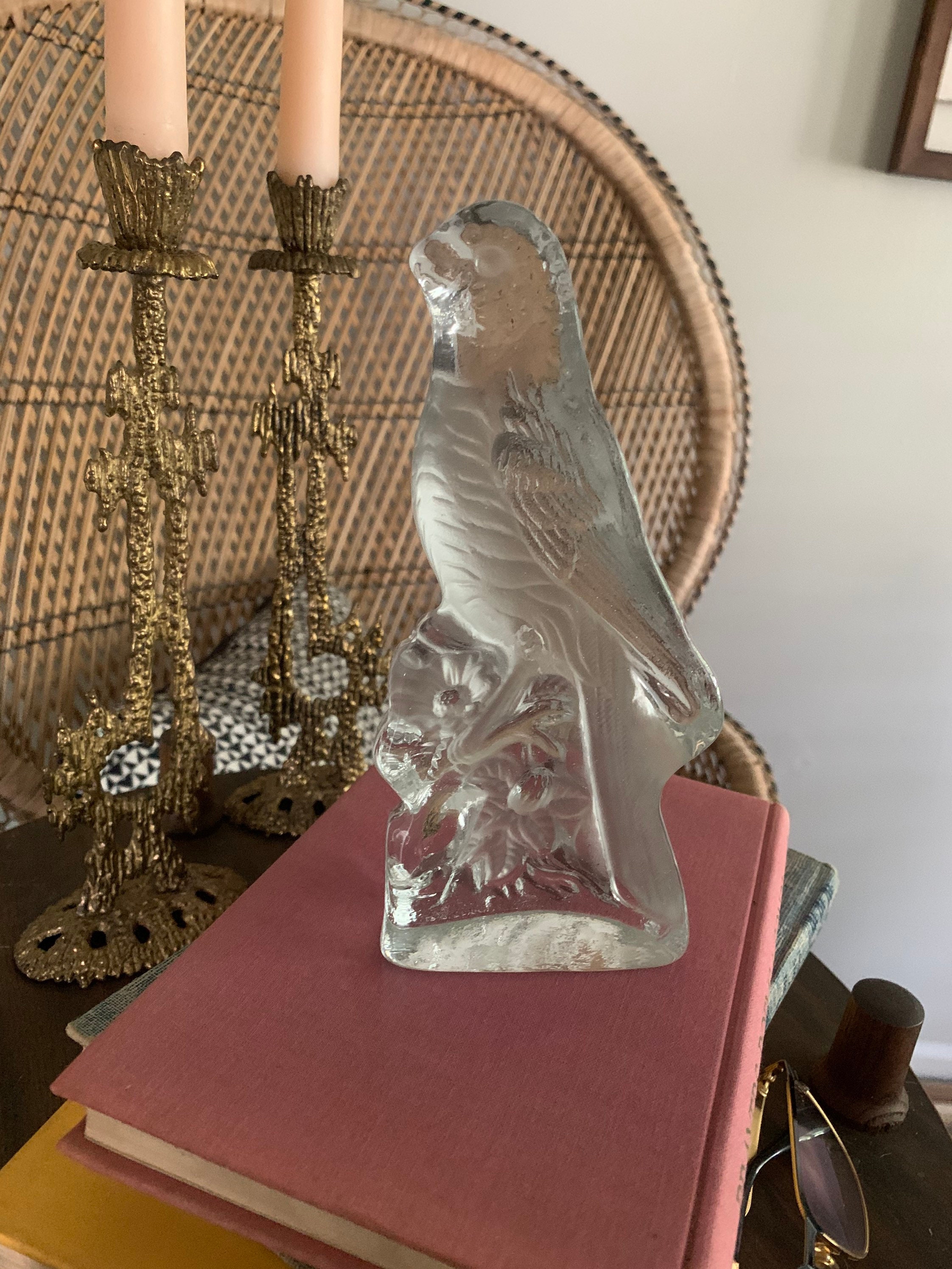 Lalique Crystal Bird - Etsy