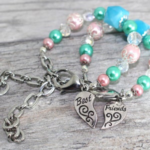 Stainless Steel Best Friend Bracelet Set