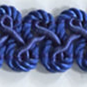 3/4" royal blue gimp braid 12 yards