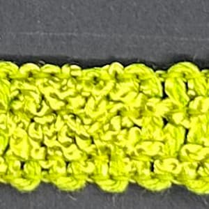 1/2 &quot;Limonengrün Französisch Chinesisch Gimp Braid Fabric Trim 18 Yards