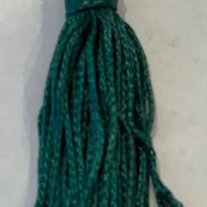3&quot; hunter green tassels lot of 12 holiday trim