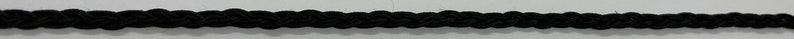 18 black braid gimp fabric trim 12 yards
