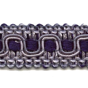 3/4 &quot;bleu clair GIMP tresse tissu garniture 24 yards